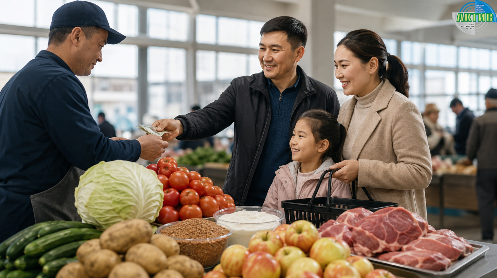 Какие продукты подешевели в Казахстане за неделю