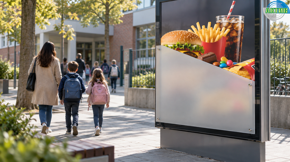В Казахстане хотят ограничить рекламу фастфуда и сладких продуктов для детей