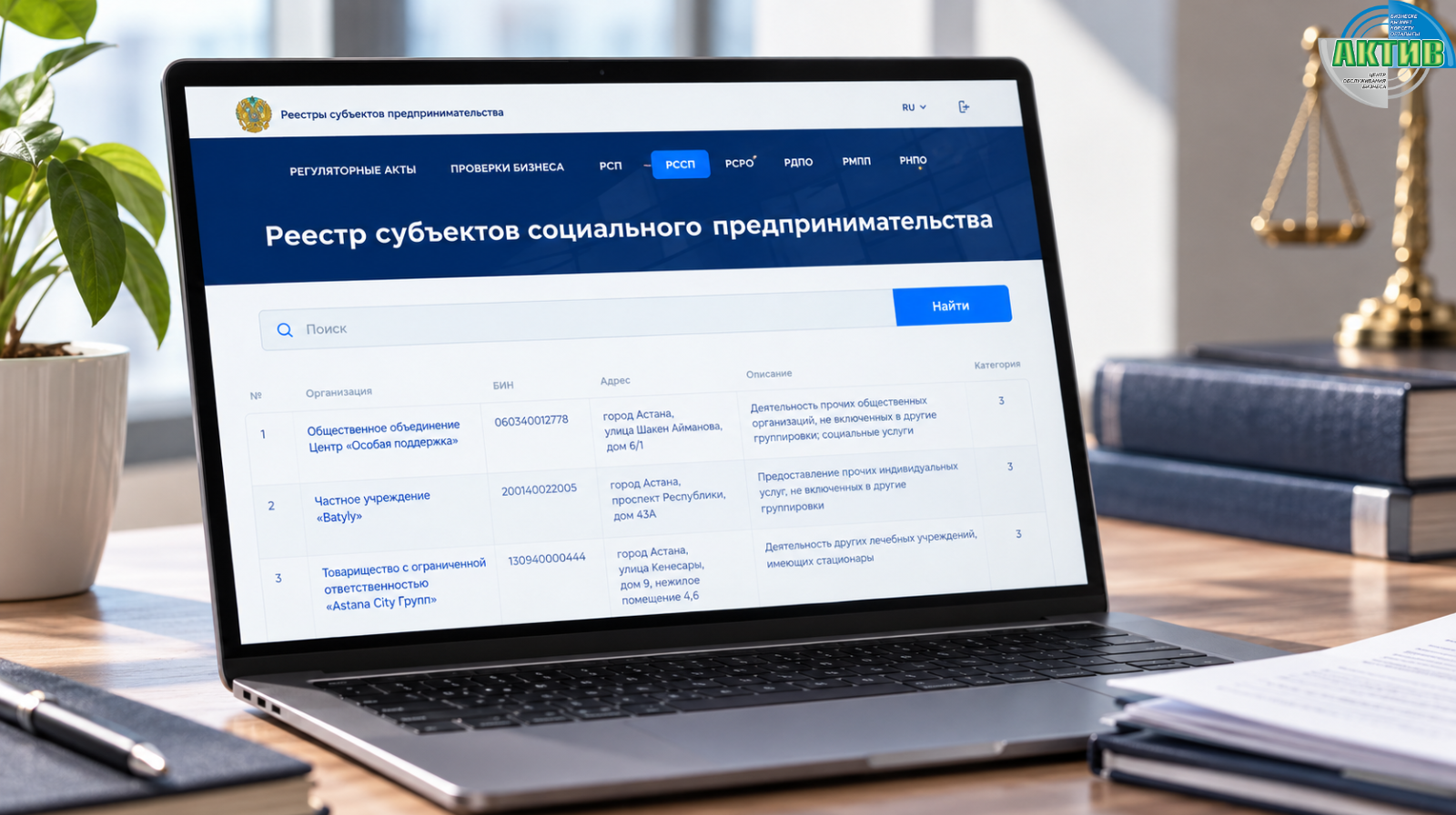 Реестр социальных предпринимателей в Казахстане обновят с 18 сентября