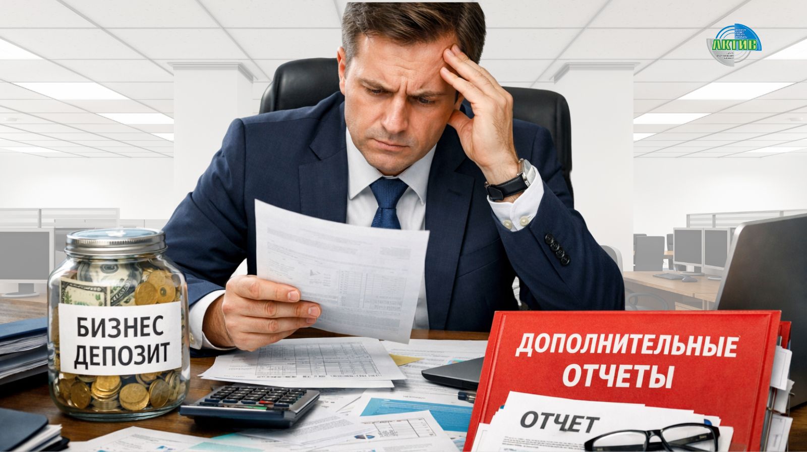 Бизнес депозит для ИП и ТОО: доп.отчеты и доп.налог